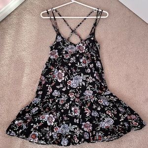 American Eagle floral dress size XXS